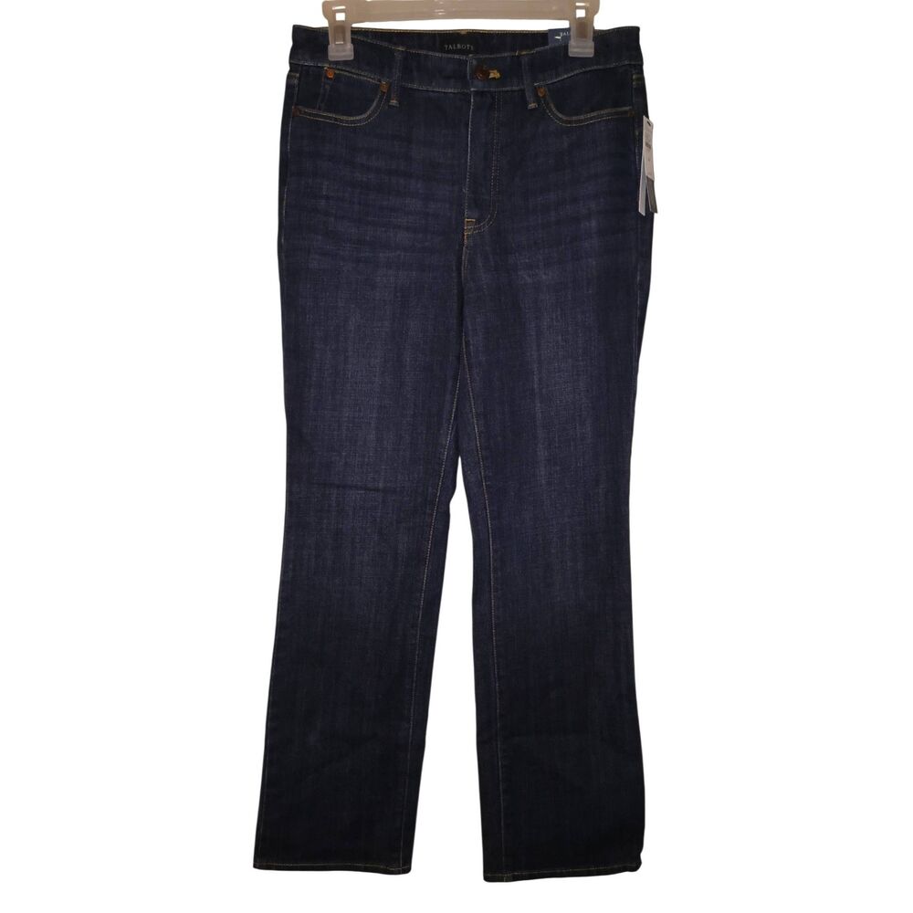 Talbots Barely Boot Jean NWT 6P High waist Bootcut Full length MSRP $99.50